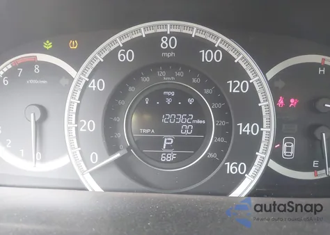 2013 Honda Accord Ex-L from USA, damaged, VIN 1HGCR2F84DA045794